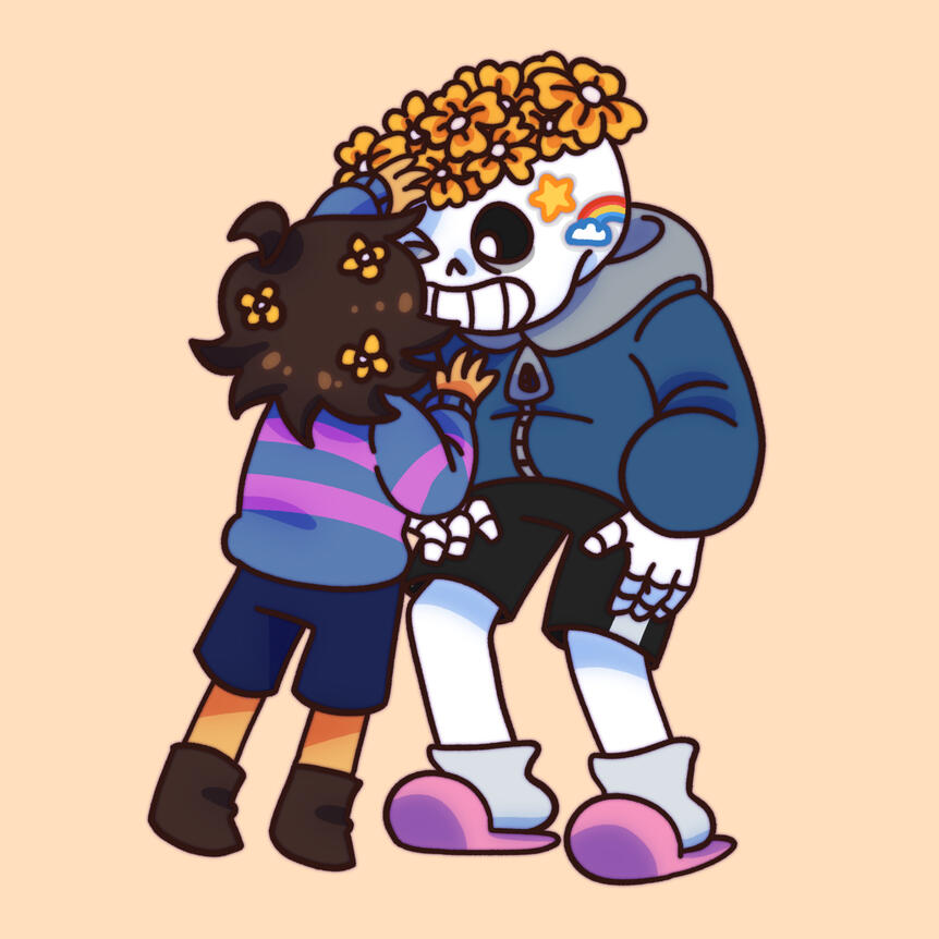 Frisk and Sans